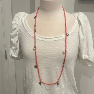 Juicy Couture Beaded Necklace with Charms